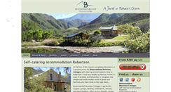 Desktop Screenshot of buitenstekloof.co.za